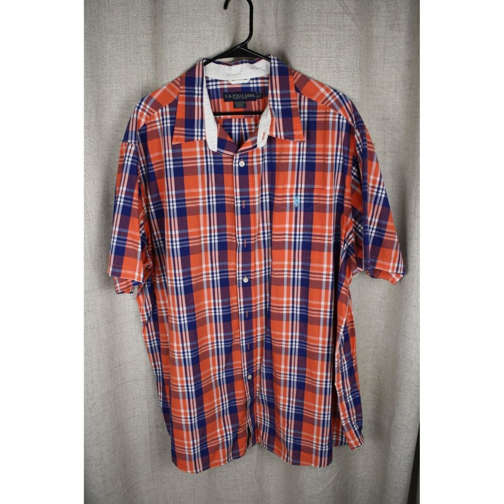 US‎ Polo Assn. Size 2XLT Orange Shirts for Men